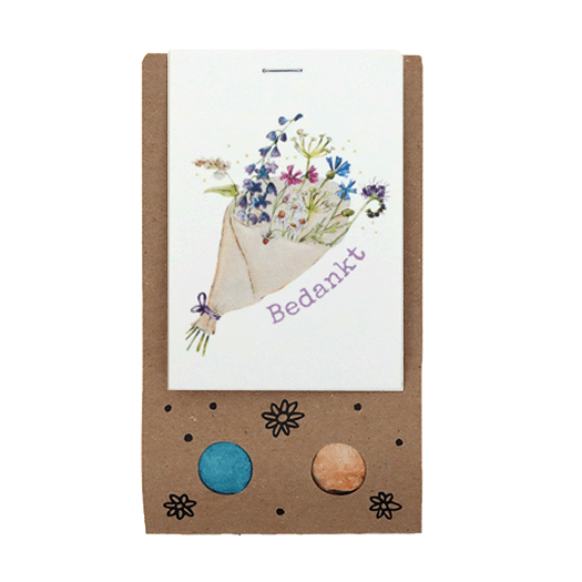 Zaadbommetjes in buidel