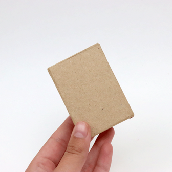 Fijne Pasen - Zaadbommetjes in papier maché doosje