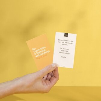 Fijne paasdagen met heel veel bloemplezier - Kwiek Groeibriefje