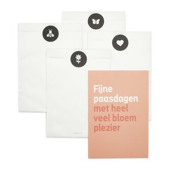 Fijne paasdagen met heel veel bloemplezier - Kwiek Plukkaart