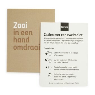 Kwiek Bloeitas - Fijne paasdagen met heel veel bloemplezier