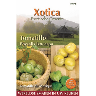Mexicaanse aardkers Tomatillo zaden - voorkant