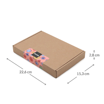 Een bloeiend nieuwjaar - Bedankje zaadbommetjes in uitdeel doosje met kaart 