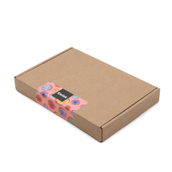 Bedankt voor de samenwerking - Bedankje zaadbommetjes in uitdeel doosje met kaart // Floralis