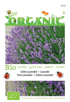 Biologische Lavendel zaden