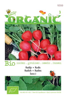Biologische Radijs Saxa zaden