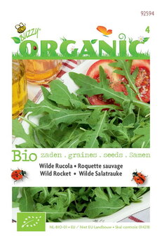 Biologische Rucola wilde meerjarig zaden