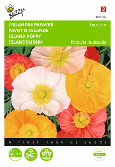 IJslandse Papaver excelsior (gemengd) zaden