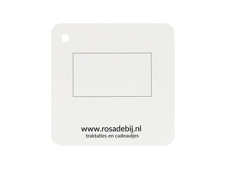 Tuinzaden zaaien - zaadbommetjes gooien - doei - kindertraktatie - label achterkant