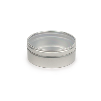 Aluminium blikje 28 x &Oslash; 80 mm - Vooraanzicht