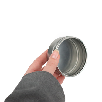 Aluminium blikje 28 x &Oslash; 80 mm - In hand 