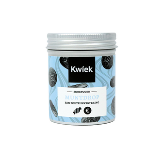 Super blij met een juf zoals jij - Snoeptas met blikje snoep // Mijksje