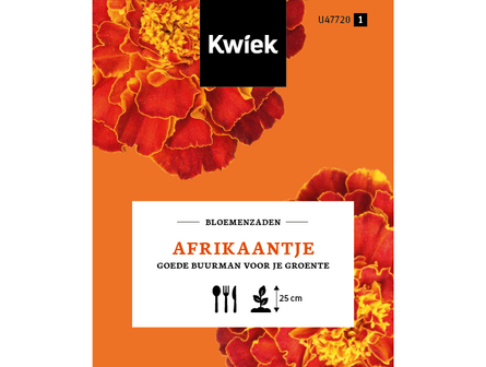 Afrikaantje zaden -  Kwiek Uitdeel zakjes (op = op)