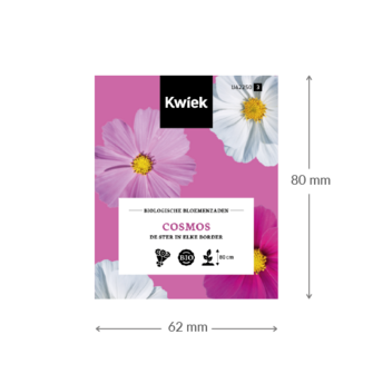 Biologische Cosmos zaden -  Kwiek Uitdeel zakjes (UITVERKOCHT)