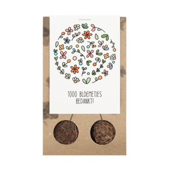 1000 bloemetjes bedankt - Bloembollen in buidel // Eef
