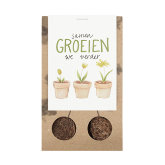 Samen groeien we verder - Bloembollen in buidel // Mijksje