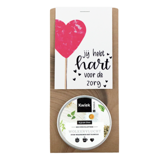 Jij hebt hart voor de zorg - Thee in buidel // Maartje