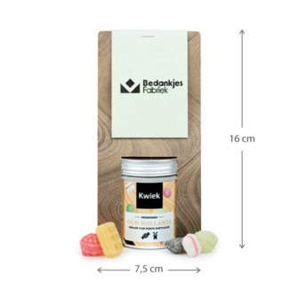 Lekker bezig - Snoeptas met blikje snoep // Mijksje