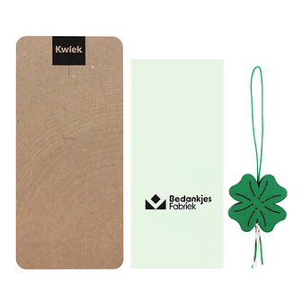 Gelukshanger in buidel - Inhoudsfoto