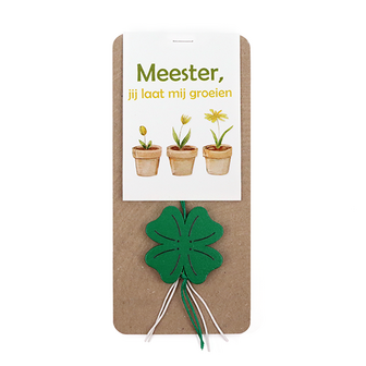 Meester, jij laat mij groeien - Hoofdfoto
