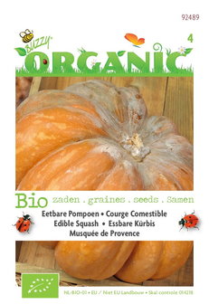 Biologische Pompoen Musquée de Provence zaden