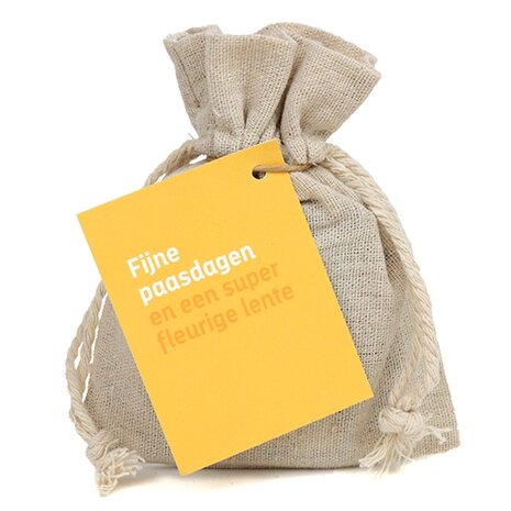 Kwiek Bloeitas - zaden bedankje/attentie - Pasen