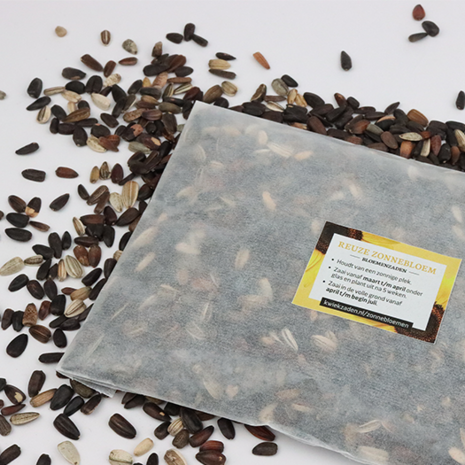 Reuzezonnebloemen grootverpakking (100 gram)