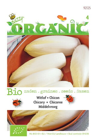 Biologische Witlof Middelvroeg zaden