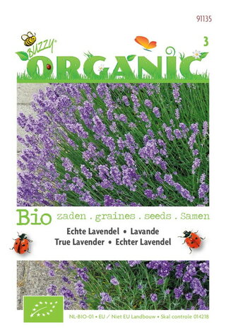 Biologische Lavendel zaden