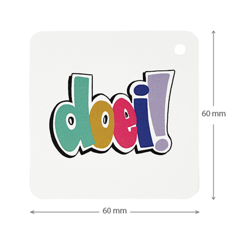 Tuinzaden zaaien - zaadbommetjes gooien - doei - kindertraktatie - label maatgeving