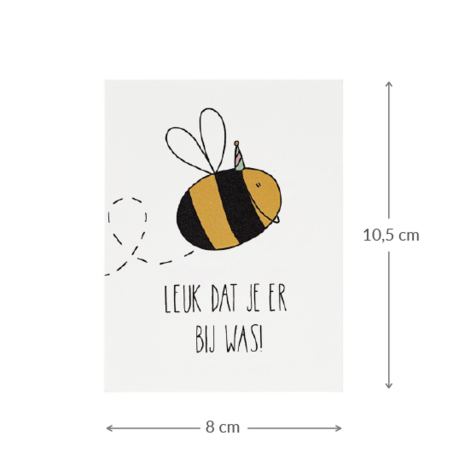 Leuk dat je er bij was! - Maatgeving