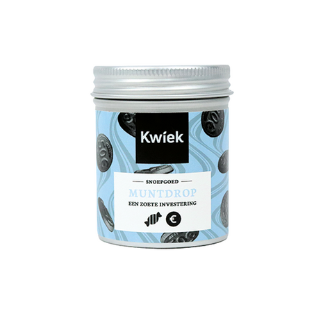 Super blij met een juf zoals jij - Snoeptas met blikje snoep // Mijksje