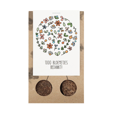 1000 bloemetjes bedankt - Bloembollen in buidel // Eef