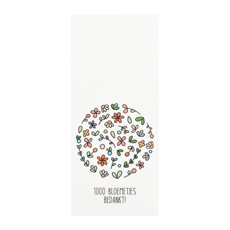 1000 bloemetjes bedankt - Bloembollen in buidel // Eef