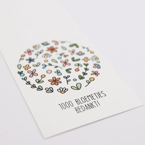1000 bloemetjes bedankt - Bloembollen in buidel // Eef