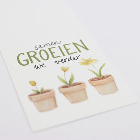 Samen groeien we verder - Bloembollen in buidel // Mijksje
