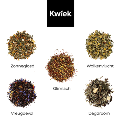 Bedankt voor alles - Theetas met 3 blikjes en  thee-ei knijper // Mijksje