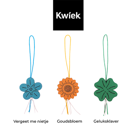 Soorten Kwiek Gelukshangers