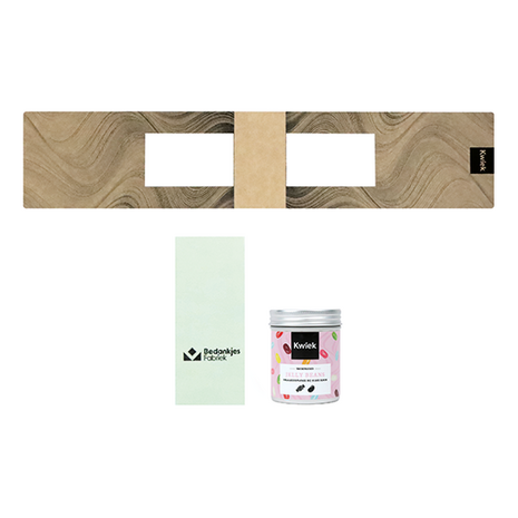 Een blikje vol geluk - Snoeptas met blikje snoep // Eef