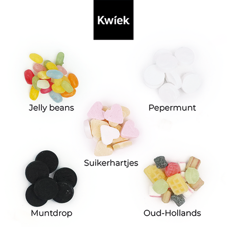 Een blikje vol geluk - Snoeptas met blikje snoep // Eef