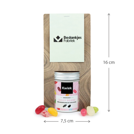 Een blikje vol geluk - Snoeptas met blikje snoep // Eef