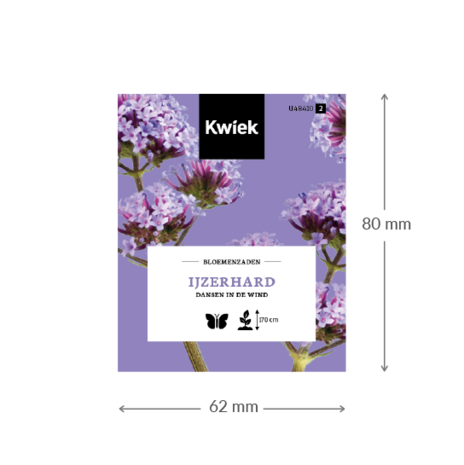 Ijzerhard zaden -  Kwiek Uitdeel zakjes (UITVERKOCHT)