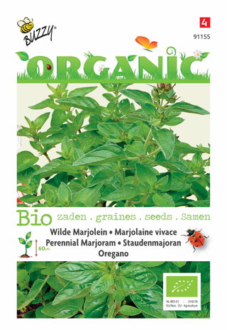 Bio Wilde Marjolein - Oregan - voorkant