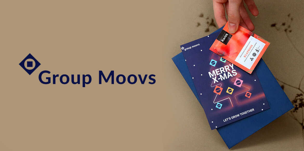 Maatwerk ansichtkaart - Group Moovs