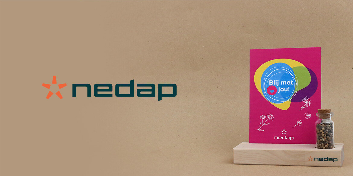 Maatwerk zaden in glazen flesje - Nedap