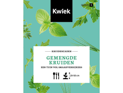 Gemengde kruiden zaden -  Kwiek Uitdeel zakjes