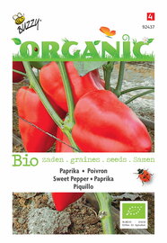 Biologische Paprika Piquillo zaden