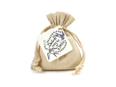 Bedankt voor het spelen - Traktatie pindaketting rijgen