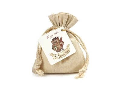 Ik ga naar de basisschool - Traktatie pindaketting rijgen