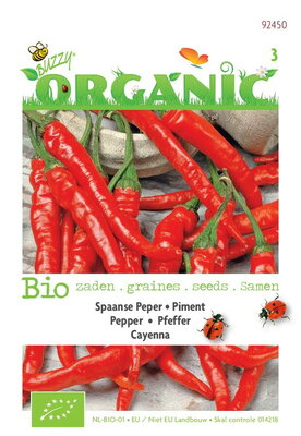 Biologische Peper Cayenna